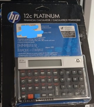 Calculadora Financiera HP 12c Platinum
