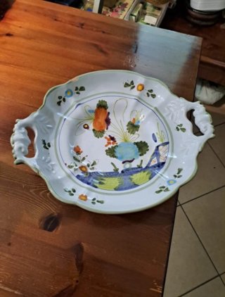 Servizio caffè/tè maiolica Faenza