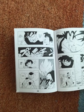 Dragon Ball Z manga en catalán (Goku vs Freezer)