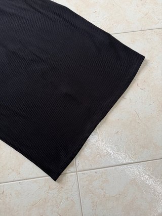 Vestito H&M Costine Nero - Taglia L