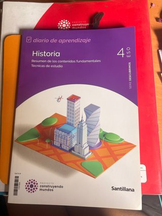 libros historia 4° de la ESO