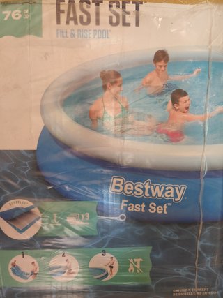 Piscina Hinchable Bestway Fast Set 76cm