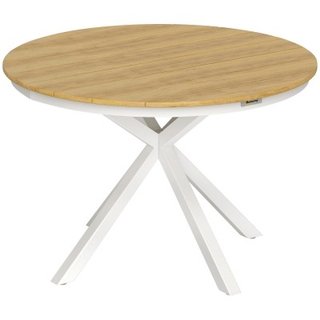 Outsunny Tavolo da giardino 118cm x 118cm x 74cm L