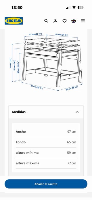 Escritorio Infantil IKEA