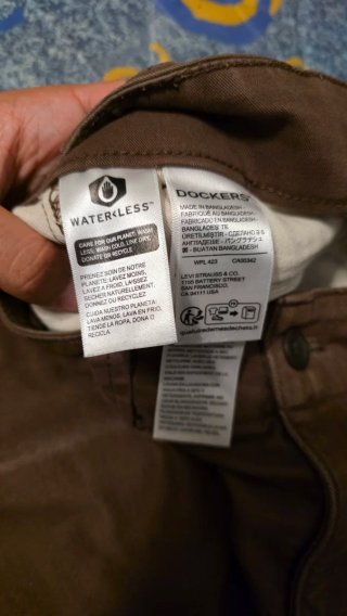 Pantalón Dockers Marrón Trabajo (talla 29 EEUU)