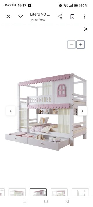 Litera infantil 90x200 cm