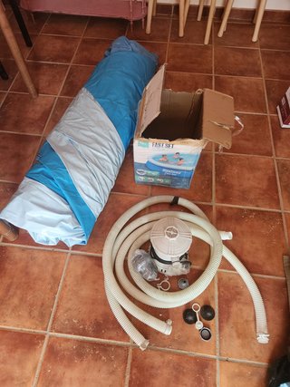 Piscina Hinchable Bestway y Depuradora
