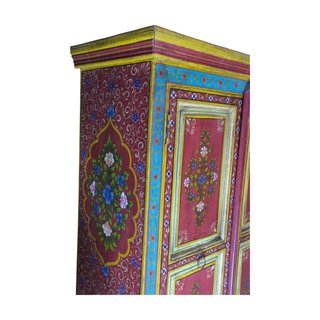 Mueble Indio Siglo XX Puertas Pintadas