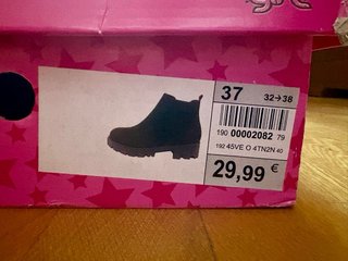 Botas negras mujer Oh girl 37