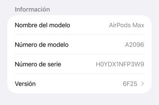 AirPods Max 1ª Gen Apple Space Gray