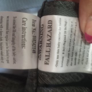 Mochila porta bebé Jane gris