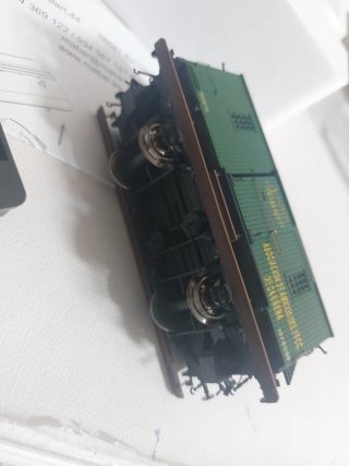 Mabar Furgón Renfe 2 ejes 75 Aniversario
