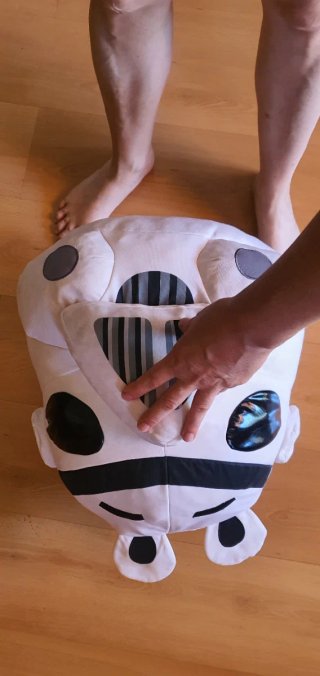 Cojín Puff Angry Birds Star Wars Stormtrooper