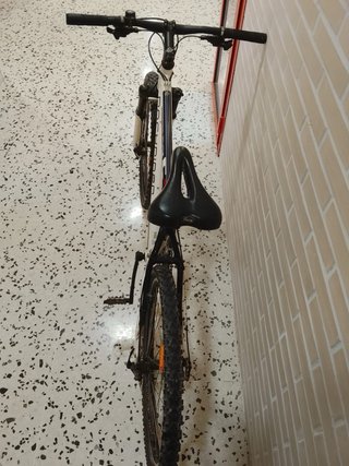 Bicicleta de Montaña Rockrider Blanca
