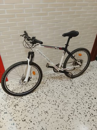 Bicicleta de Montaña Rockrider Blanca