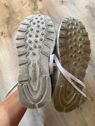 Zapatillas Reebok plateadas mujer