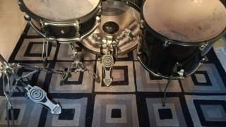 Batería Acústica Ddrum Negra