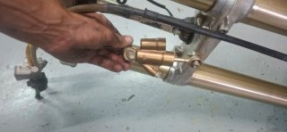 Tren Delantero Horquillas Showa CRF amortiguador