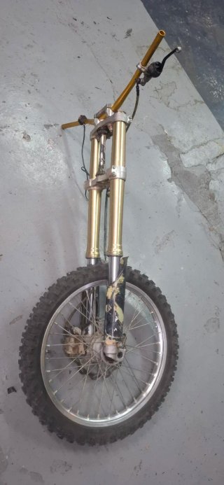 Tren Delantero Horquillas Showa CRF amortiguador
