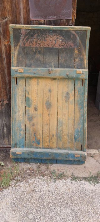 Trillos antiguo de madera