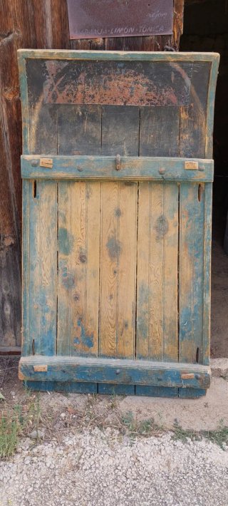 Trillos antiguo de madera