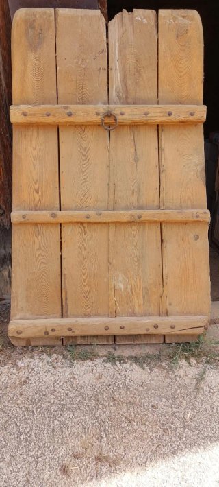 Trillos antiguo de madera