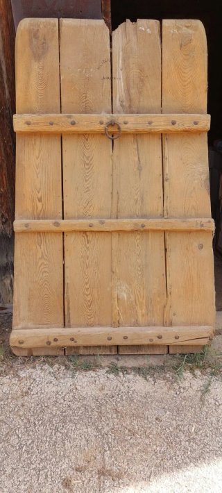 Trillos antiguo de madera