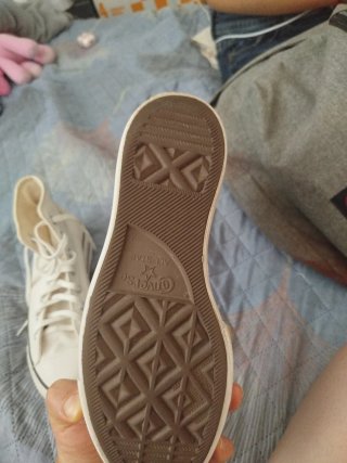 Converse plataforma blancas