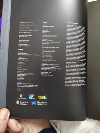 Bill Viola: Night Journey", catálogo de arte.