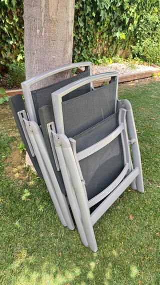 Sillas de camping/terraza plegables