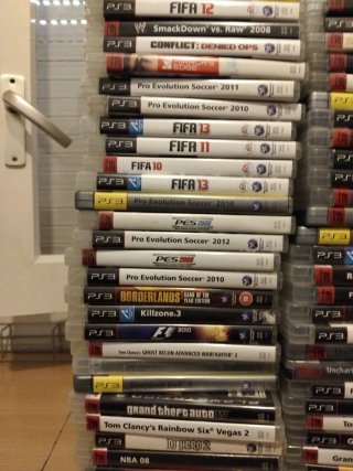 Lote 62 juegos PS3