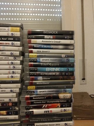 Lote 62 juegos PS3