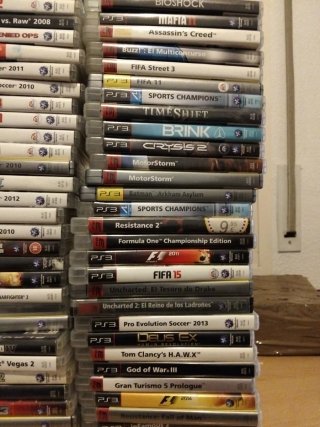 Lote 62 juegos PS3