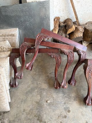11 Sillas Antiguas Madera para Reparar