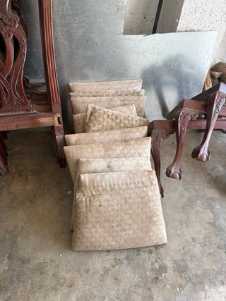 11 Sillas Antiguas Madera para Reparar
