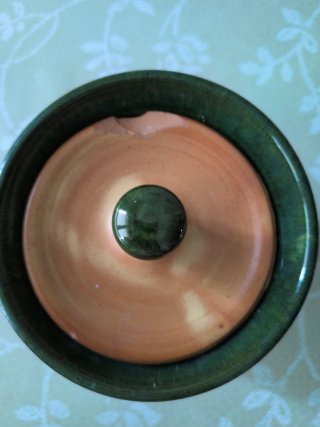 Tarro de cerámica para cebollas