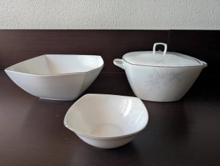 Vajilla Porcelana 12 Servicios. 86 piezas. Nueva