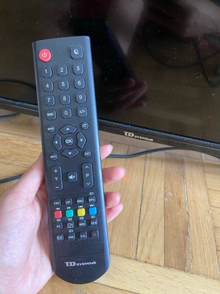 Televisor TD System Negro