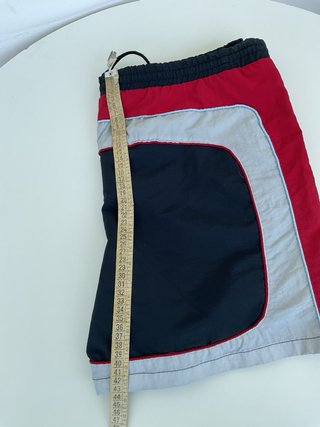 Pantaloncini corti uomo neri e rossi
