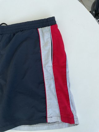 Pantaloncini corti uomo neri e rossi