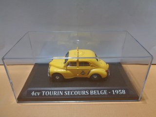 RENAULT 4CV TOURIN SECOURS BELGE - 1958  ( 1 /43 )