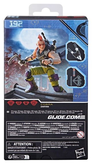 G.I. Joe Classified Zartan (Ninja Force)