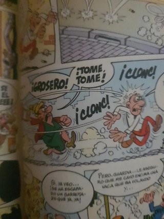 Tebeo de mortadelo  y filemon
