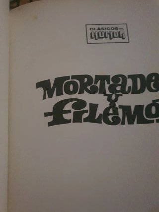 Tebeo de mortadelo  y filemon