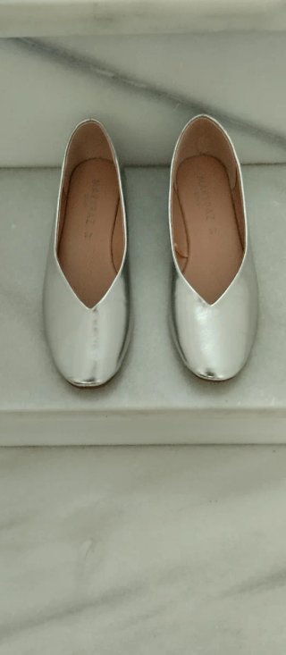Bailarinas Maripaz plateadas