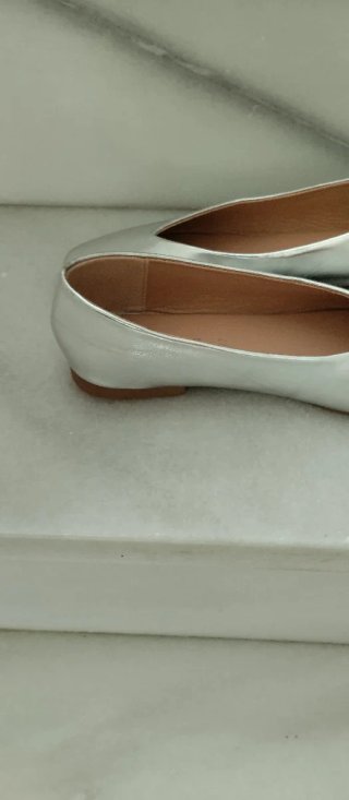 Bailarinas Maripaz plateadas