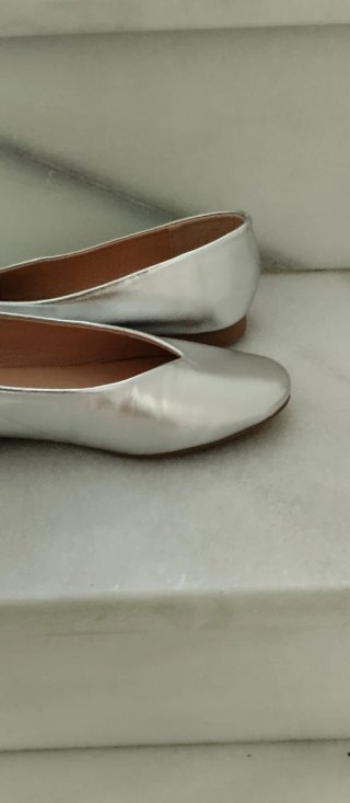 Bailarinas Maripaz plateadas