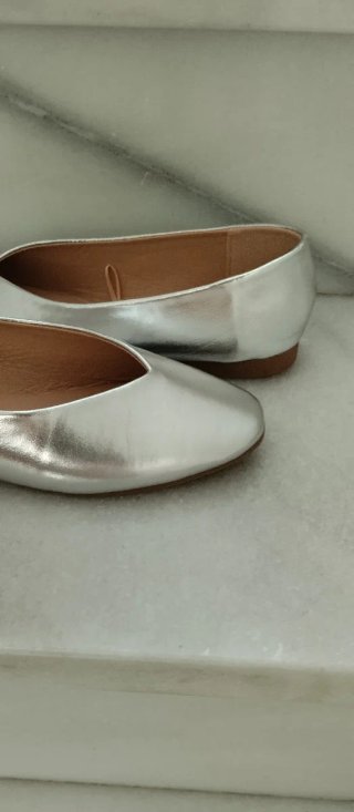 Bailarinas Maripaz plateadas