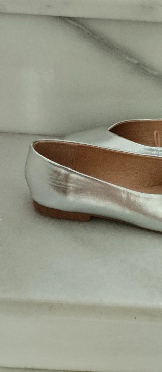 Bailarinas Maripaz plateadas