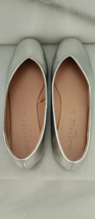 Bailarinas Maripaz plateadas